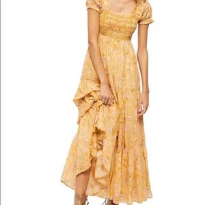 Free people getaway dress tea combo